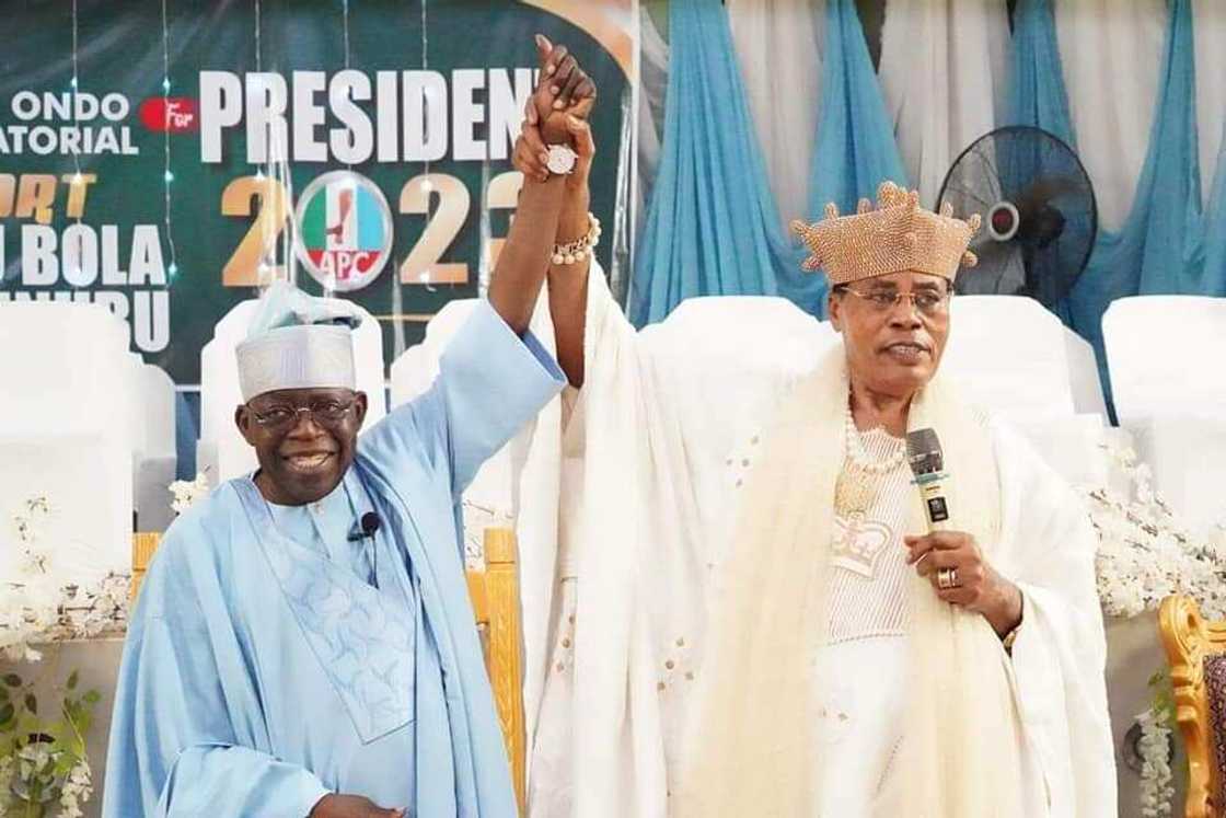 2023 Presidency: Olugbo of Ugbo Kingdom Endorses Tinubu’s Ambition 2023 Presidency: Olugbo of Ugbo Kingdom Endorses Tinubu’s Ambition