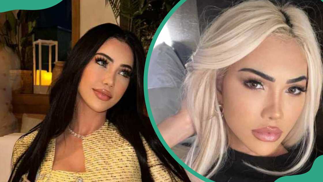 Erika Gray posing for photos