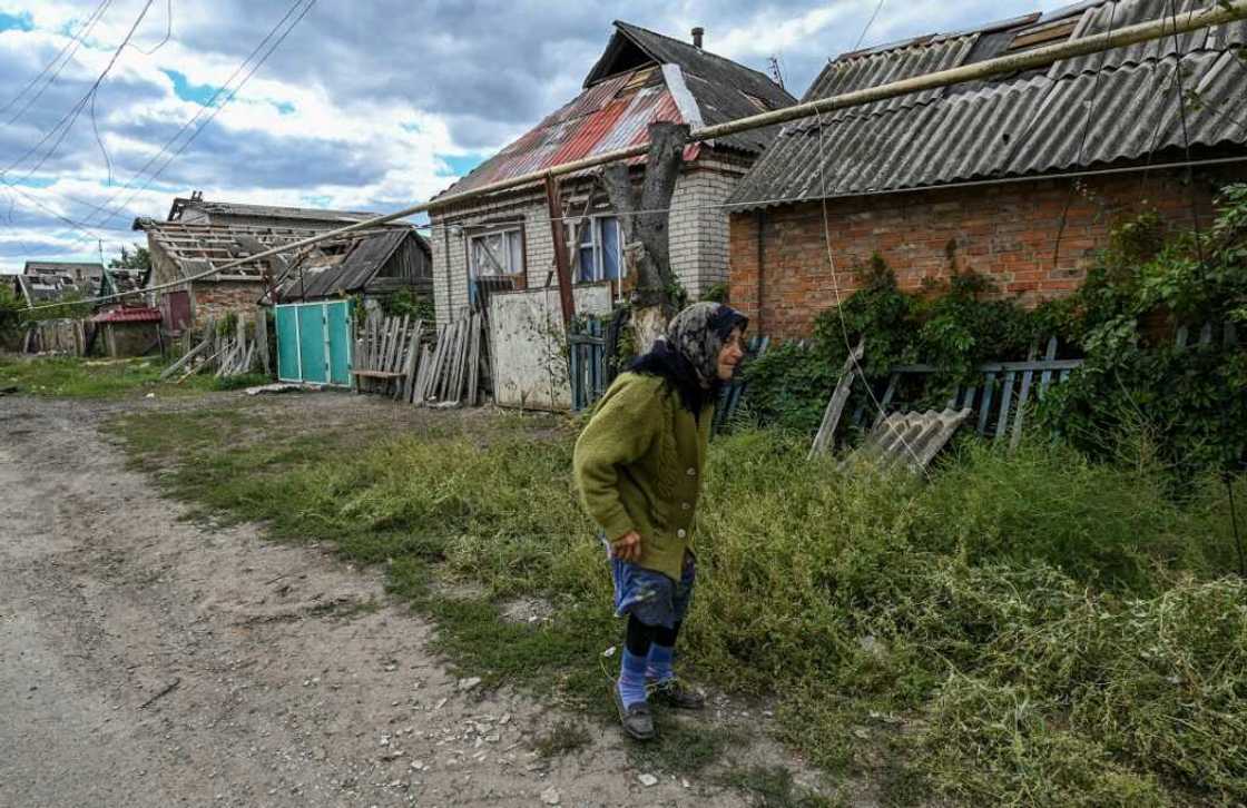 Most of the 2,000 residents remaining in Siversk are elderly people with nowhere to go.