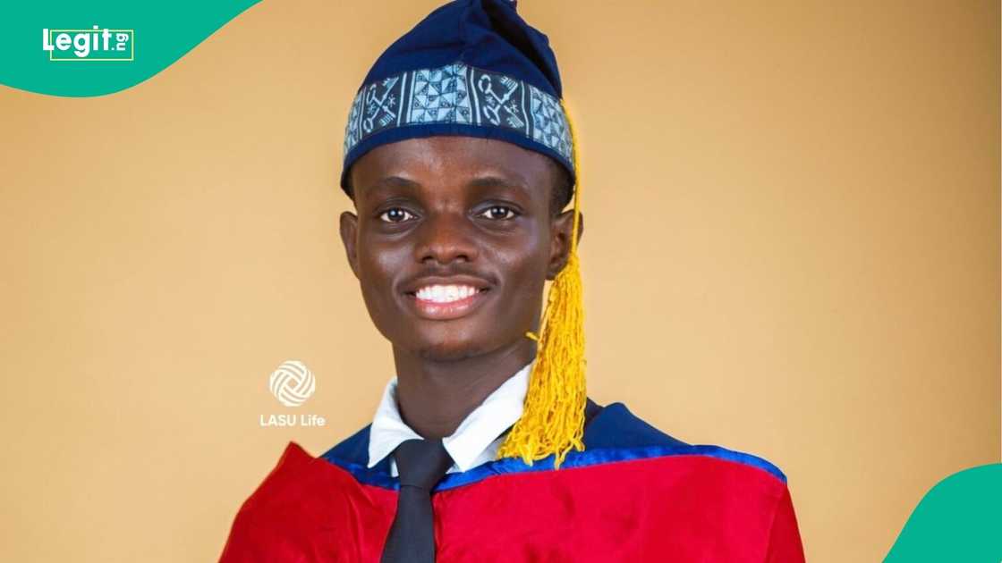 Adebanjo Oluolamide awarded ₦30m as LASU's best student with a 4.97 CGPA graduation.