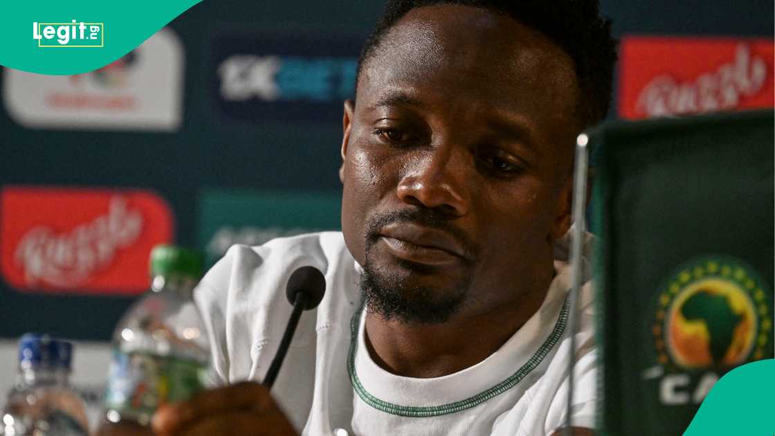Ahmed Musa, Super Eagles, Nigeria, Palais de la Culture, Abidjan, Ivory Coasts AFCON 2023. Ahmed Musa, Super Eagles, Nigeria, Palais de la Culture, Abidjan, Ivory Coasts AFCON 2023.