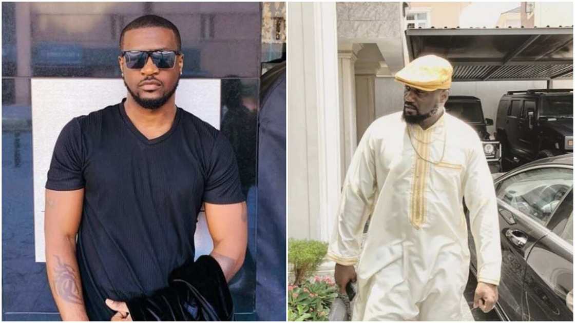 Peter Okoye reveals the caller   look   of his mansion connected  societal  media