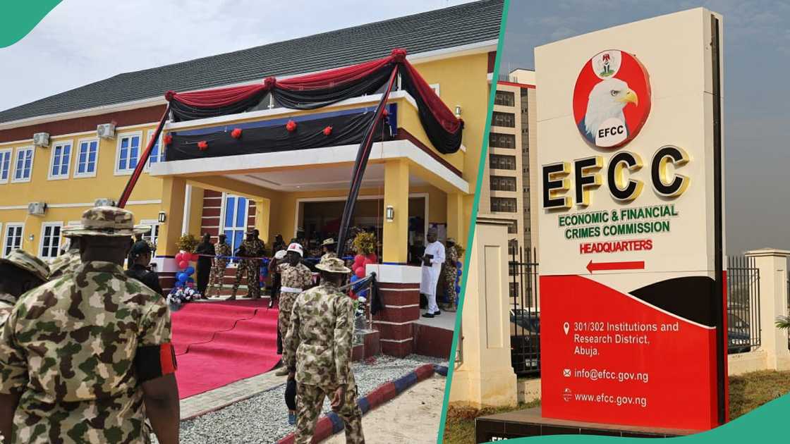 The video claiming that the military personnel and some EFCC operatives have been fact-checked and discovered it was a skit.