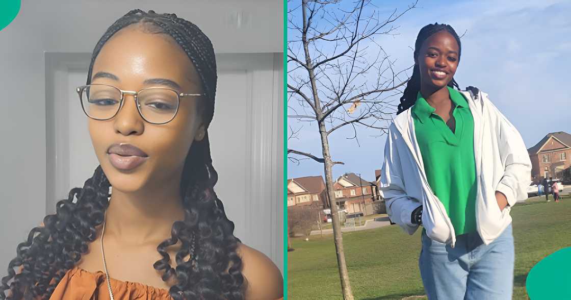 Lady hails parents as she and siblings relocate to Canada Lady hails parents as she and siblings relocate to Canada