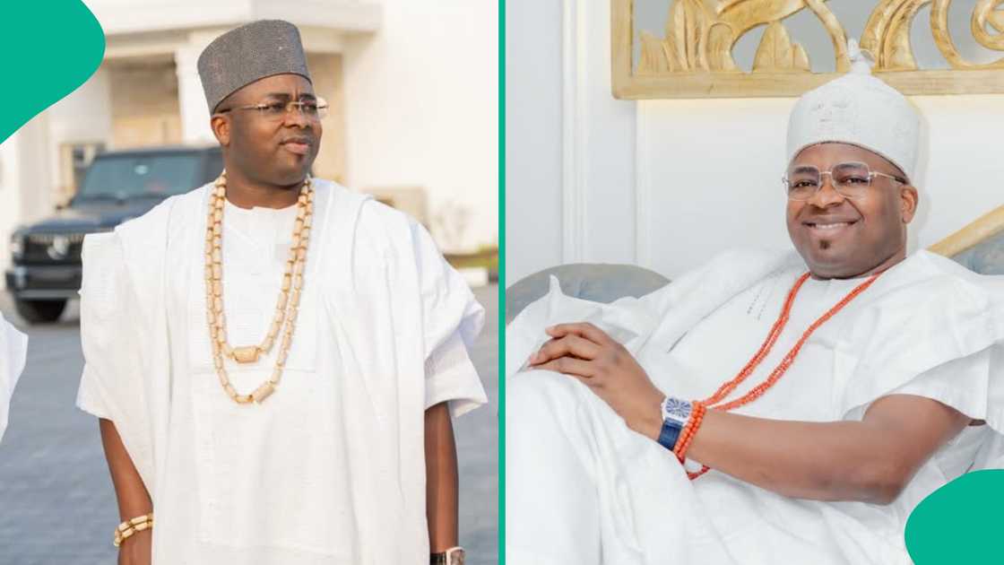 Oba Elegushi shows off his designer wristwatches Oba Elegushi shows off his designer wristwatches