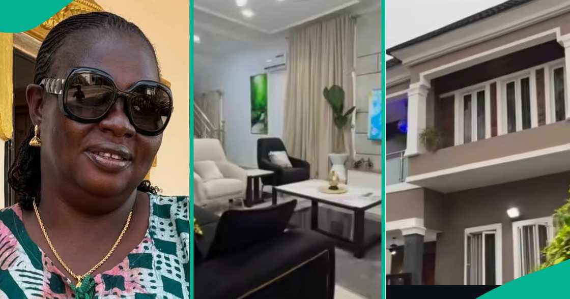 Nigerian actress Uche Nancy celebrates birthday, shares video of what she gifted herself in Lekki axis of Lagos state.