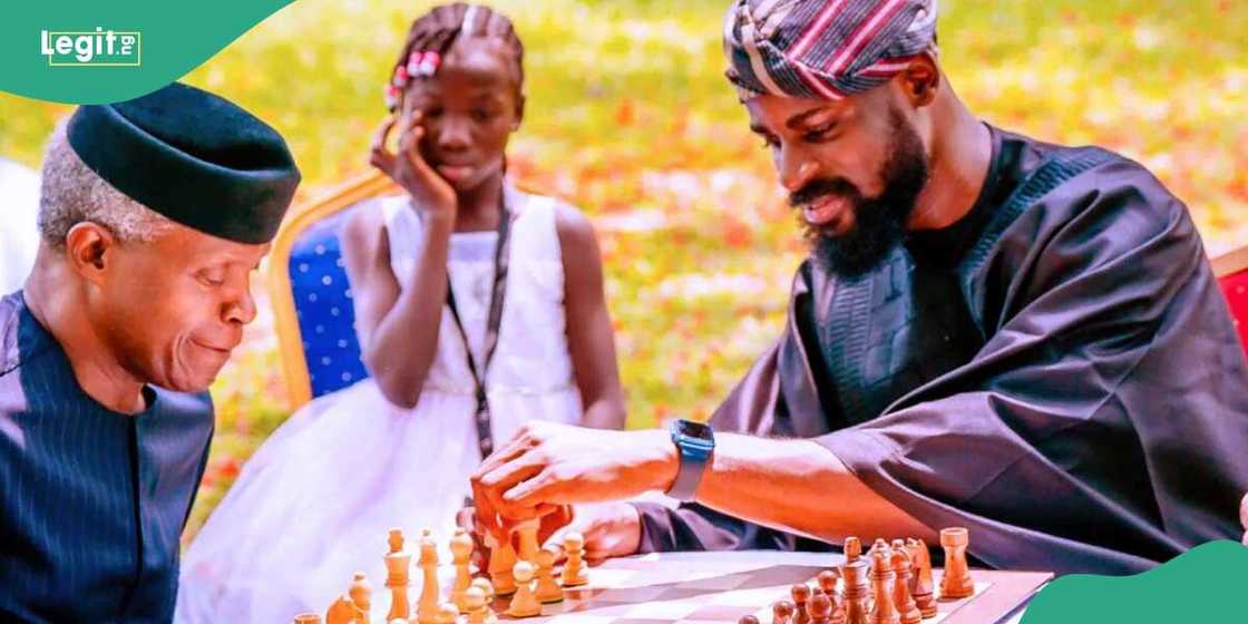 Tunde Onakoya engaged former VP Osinbajo Tunde Onakoya engaged former VP Osinbajo
