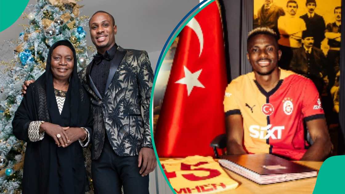 The heartfelt moment Odion Ighalo’s mom prayed for Victor Osimhen’s recovery The heartfelt moment Odion Ighalo’s mom prayed for Victor Osimhen’s recovery