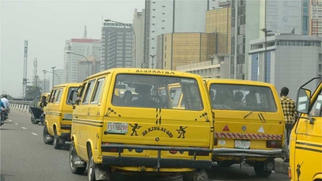 Danfo is a popular yellow bus in Lagos that most residents use as their public means of transportation. Danfo is a popular yellow bus in Lagos that most residents use as their public means of transportation.