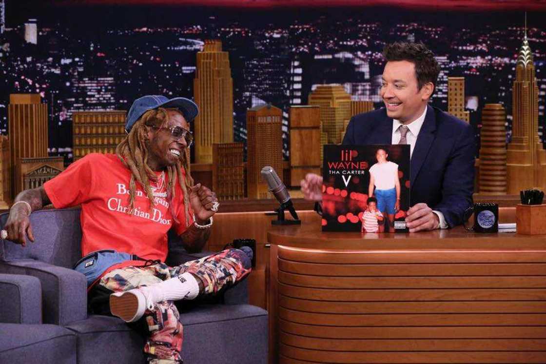 Lil Wayne at Jimmy Fallon Show Lil Wayne at Jimmy Fallon Show