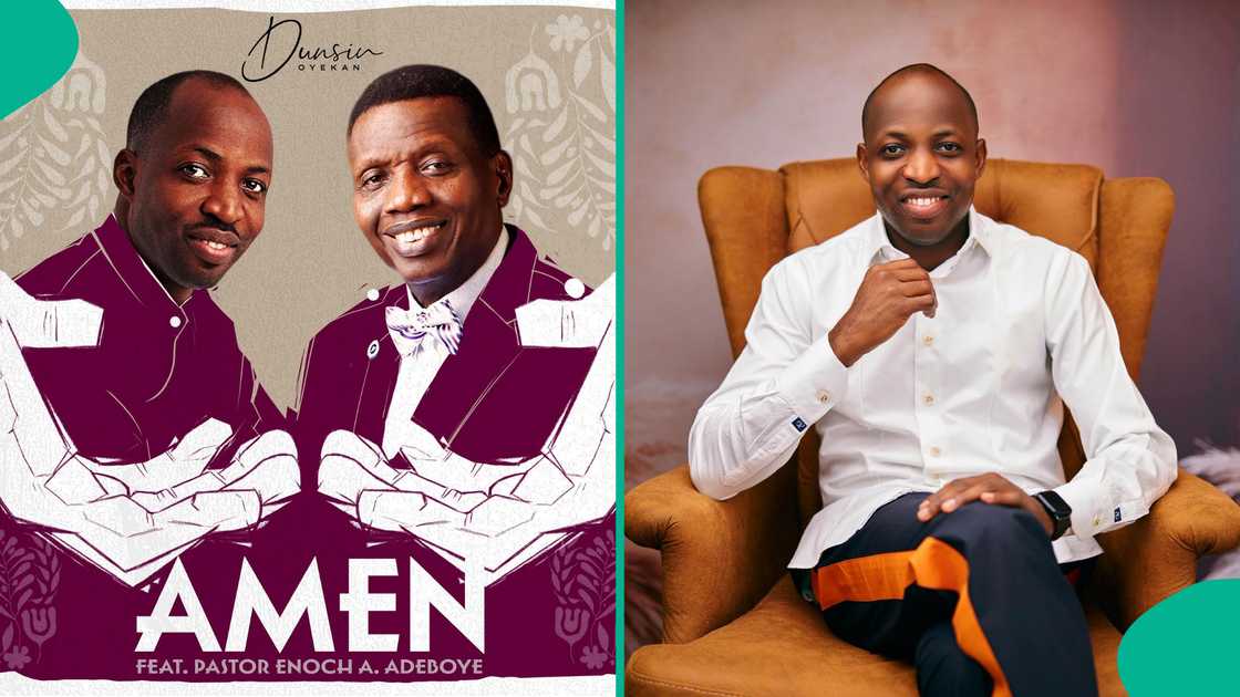 Jubilation among Redeemers as Pastor Adeboye features on new gospel song with Dunsin Oyekan, release date announced online Jubilation among Redeemers as Pastor Adeboye features on new gospel song with Dunsin Oyekan, release date announced online