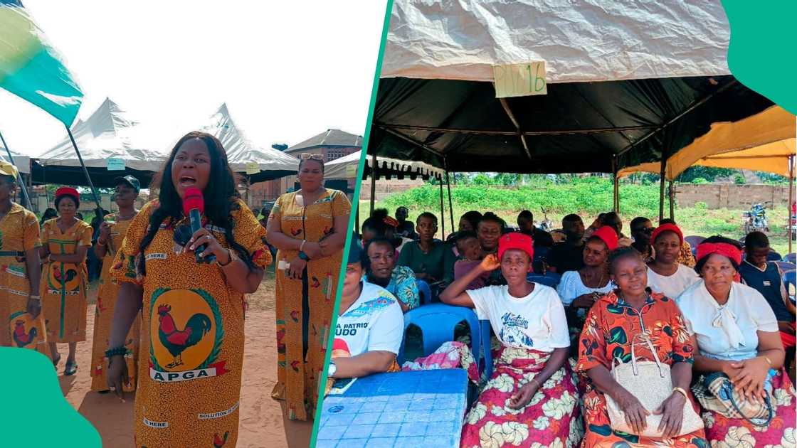 Supporters gather as Ike Cubana leads Soludo’s 2025 campaign in Oba community. Supporters gather as Ike Cubana leads Soludo’s 2025 campaign in Oba community.