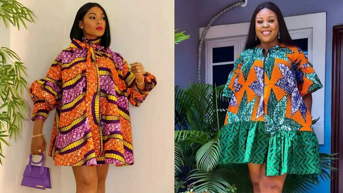 Ankara tunic dresses Ankara tunic dresses