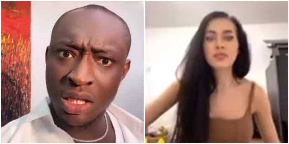 Carter Efe, Oyinbo woman and Carter Efe Carter Efe, Oyinbo woman and Carter Efe