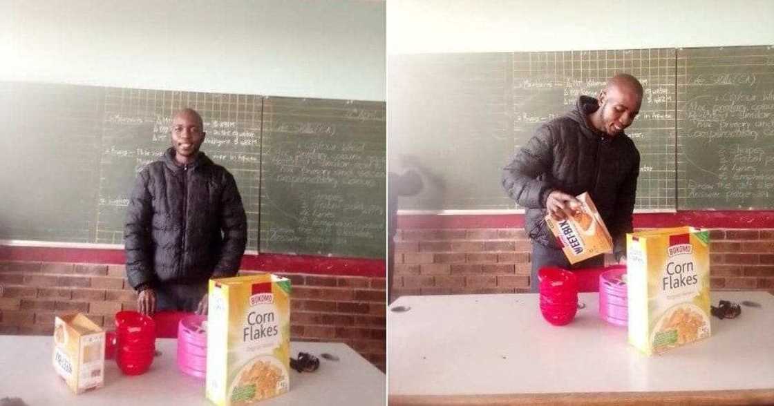 School Teacher Inspires Many as by Feeding Pupils, Says He Can't Teach Them While They are Hungry School Teacher Inspires Many as by Feeding Pupils, Says He Can't Teach Them While They are Hungry