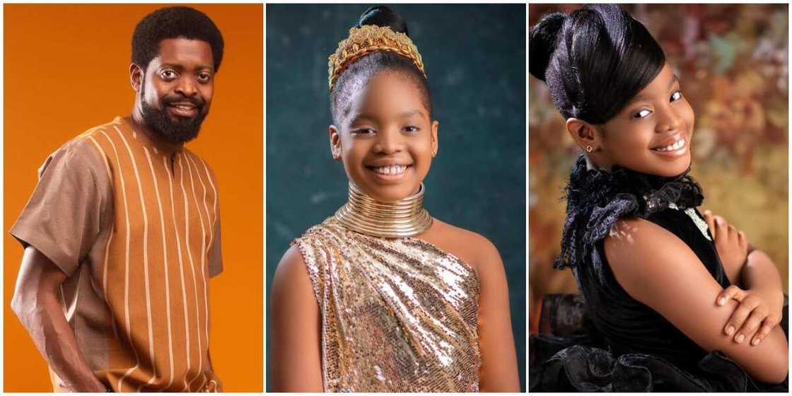 Basketmouth's daughter Janelle clocks 10. Basketmouth's daughter Janelle clocks 10.