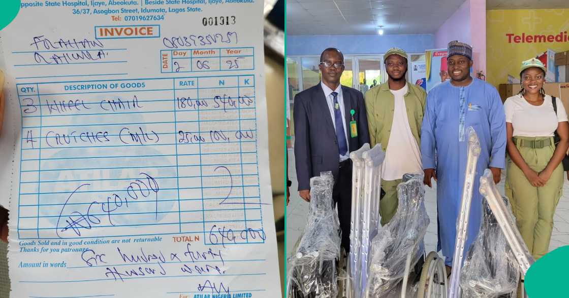 A corps member, Olayiwola Folahan, donated his entire allowance to the Federal Medical Centre, Abeokuta. A corps member, Olayiwola Folahan, donated his entire allowance to the Federal Medical Centre, Abeokuta.