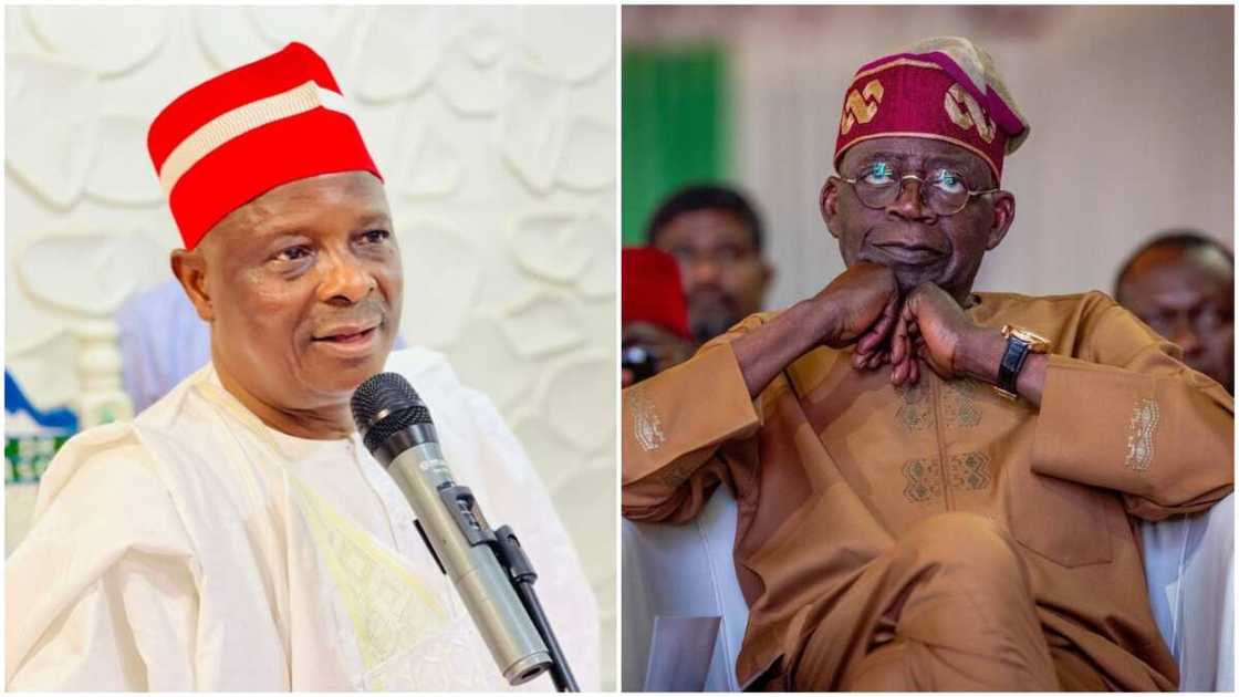 Rabiu Musa Kwankwaso/President-elect Bola Tinubu/NNPP Presidential Candidate Rabiu Musa Kwankwaso/President-elect Bola Tinubu/NNPP Presidential Candidate