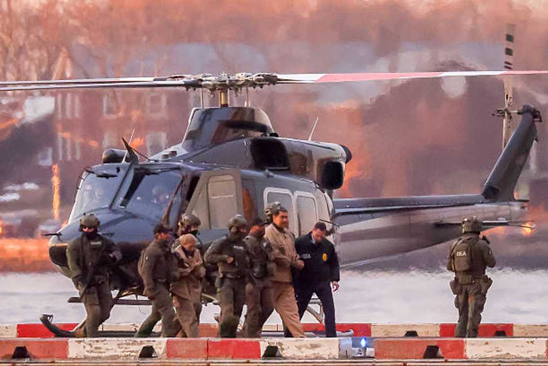 Lokacin da aka kama shugaban kasar Venezuela Lokacin da aka kama shugaban kasar Venezuela