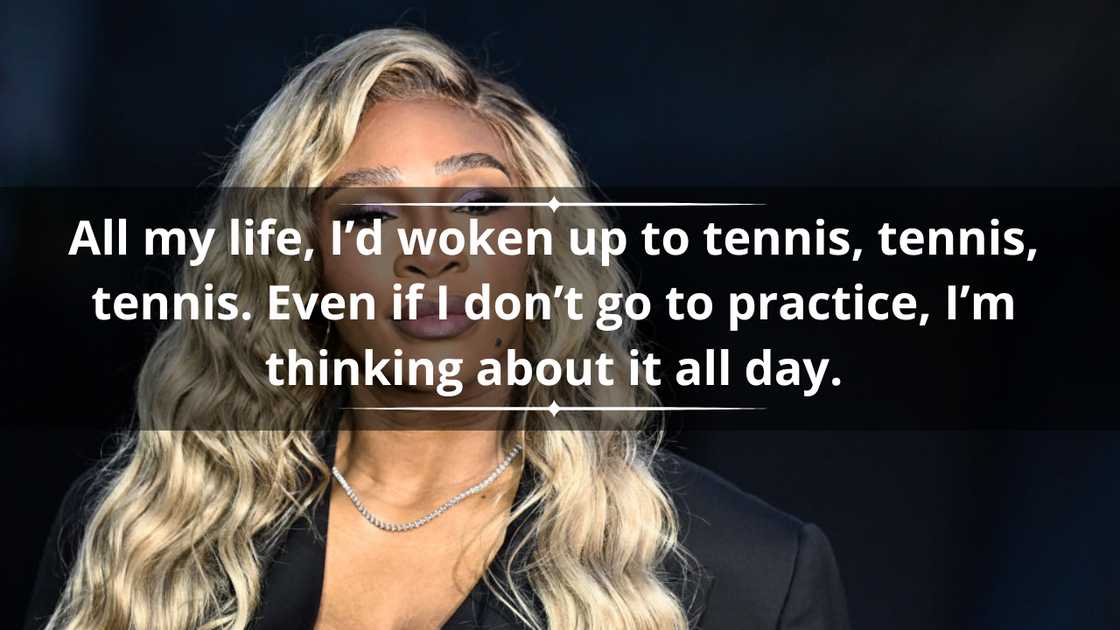 Serena Williams quotes about sports