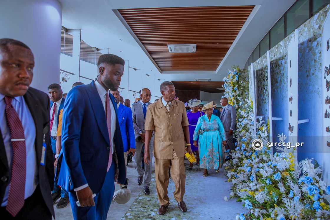 Pastor E. A. Adeboye renamed the RCCG Apapa Family to “The Favoured Family,” following divine instruction received during a visit to Trinity Towers. Pastor E. A. Adeboye renamed the RCCG Apapa Family to “The Favoured Family,” following divine instruction received during a visit to Trinity Towers.