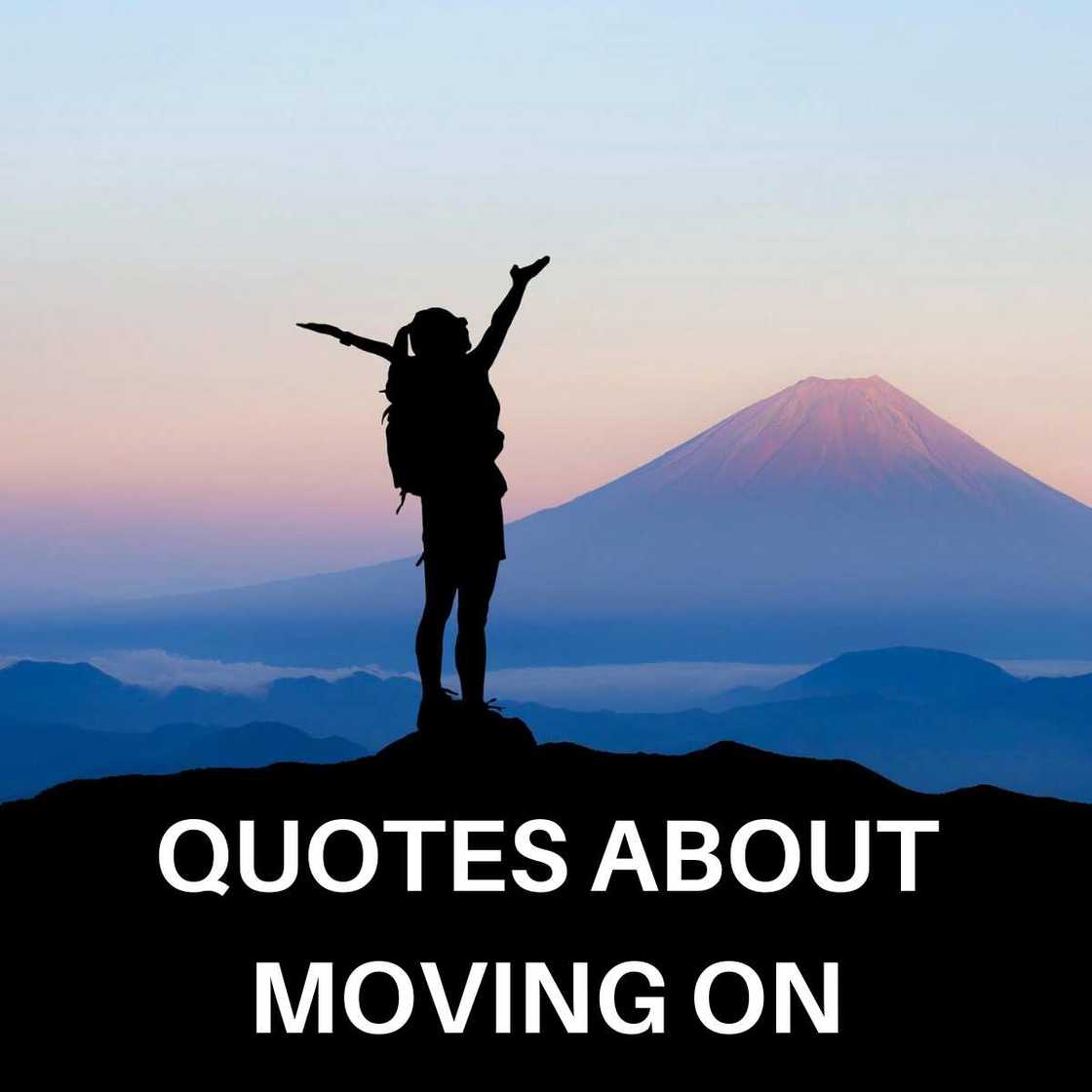 quotes about moving on