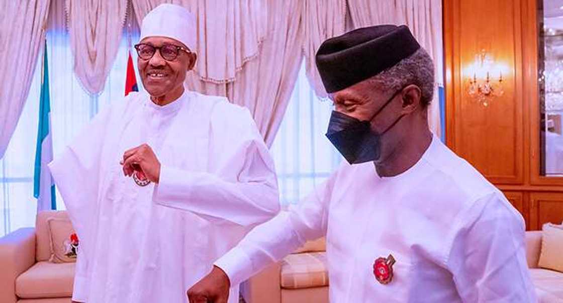 Osinbajo ya fadi dangartakarsa da Buhari