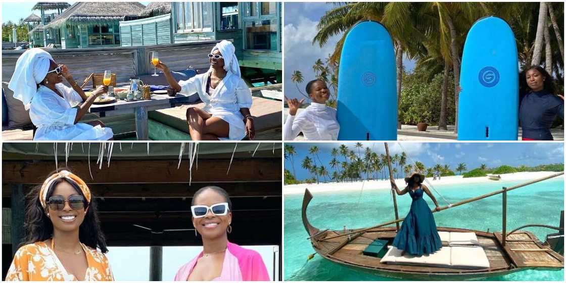 ICYMI: All the Fun Moments From Actress Zainab Balogun and Bolanle Olukanni’s Trip to the Maldives ICYMI: All the Fun Moments From Actress Zainab Balogun and Bolanle Olukanni’s Trip to the Maldives