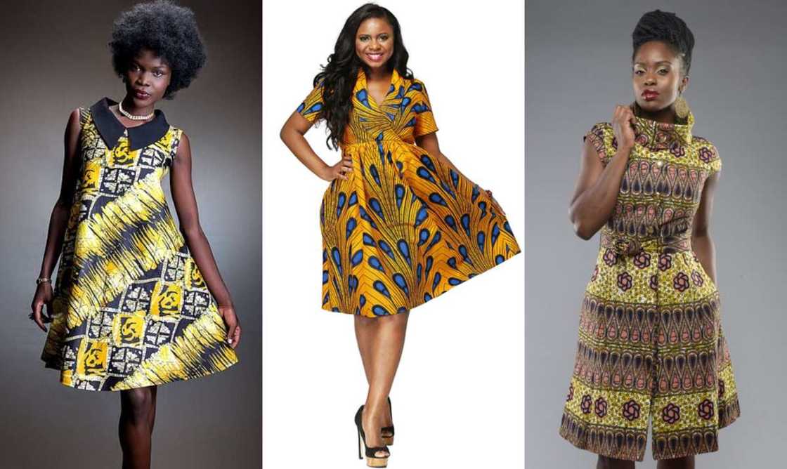Popular A line Ankara gowns Popular A line Ankara gowns