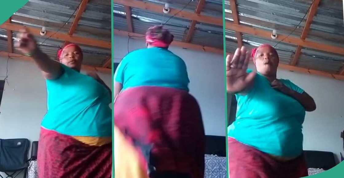 Video shows woman playing around with her camera