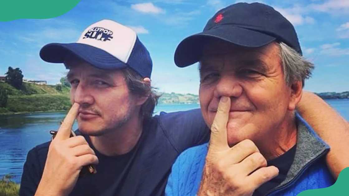 José Balmaceda Riera with his son, Pedro Pascal. José Balmaceda Riera with his son, Pedro Pascal.