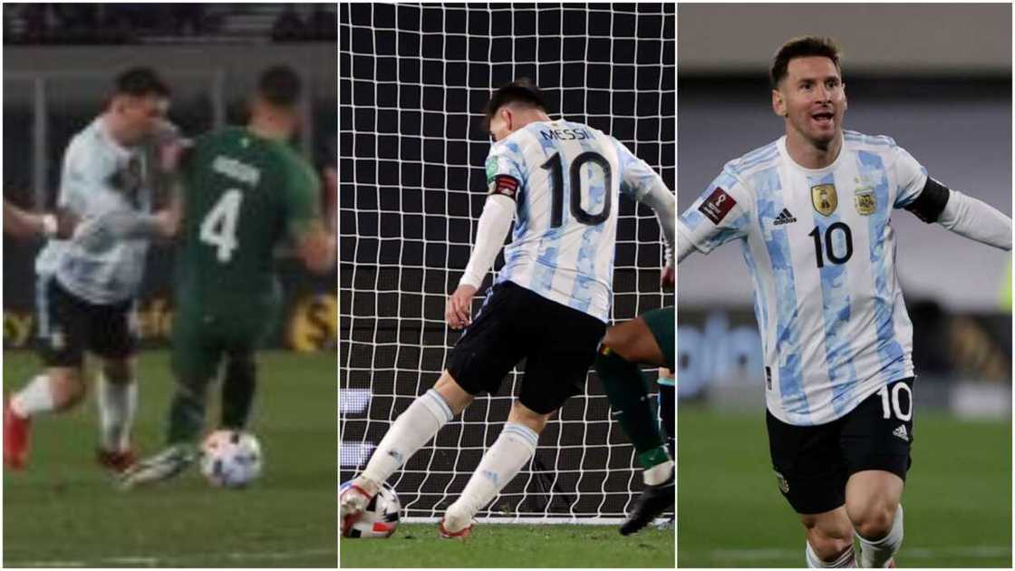 Messi v Bolivia Messi v Bolivia