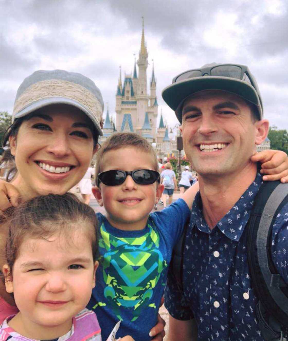 Ana Cabrera and her family