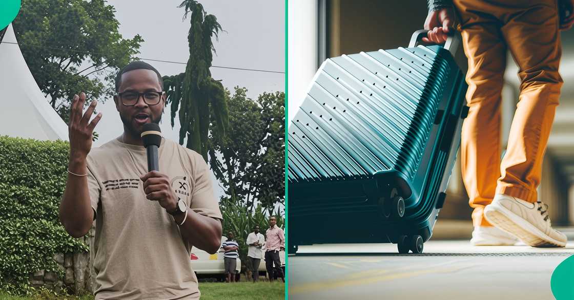 A Kenyan man, Sam Kanghete, self-deports to his country from the US and leaves his wife and children behind in Michigan.