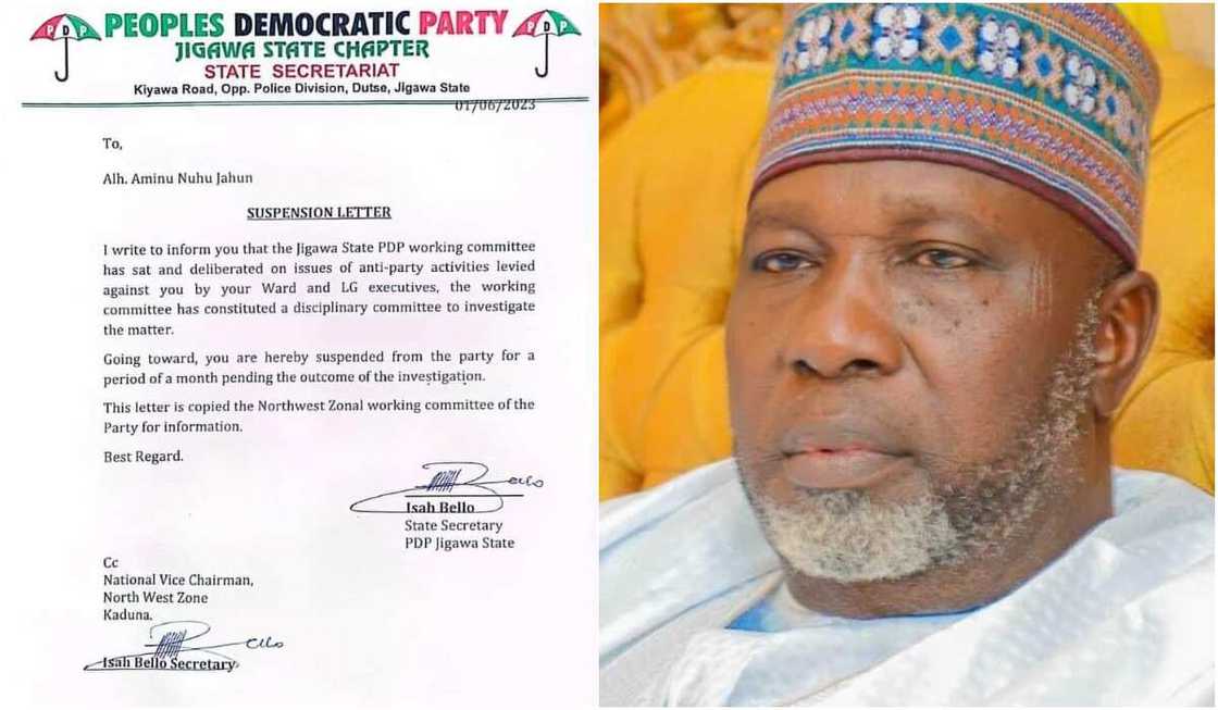 Alh. Aminu Nuhu Jahun, PDP party Jigawa state branch Alh. Aminu Nuhu Jahun, PDP party Jigawa state branch