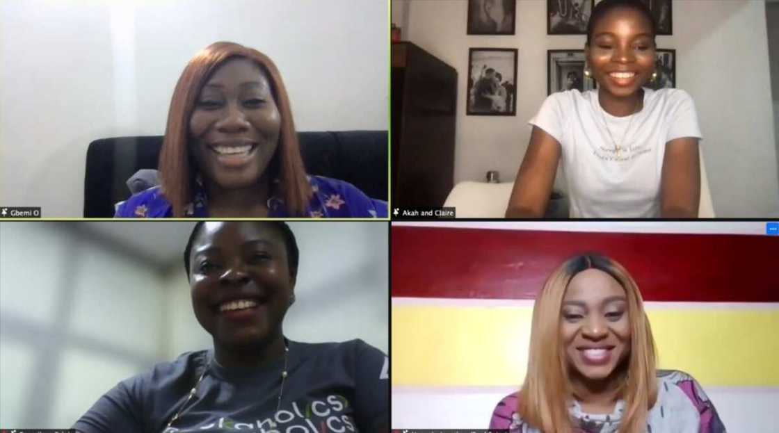 Gbemi O, Claire and Akah Nnani, Funmilayo Falola Talk Love & Money At ALAT Talk Series Gbemi O, Claire and Akah Nnani, Funmilayo Falola Talk Love & Money At ALAT Talk Series