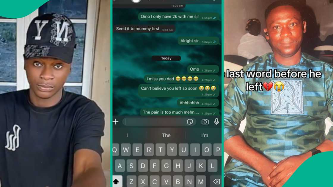 Young man posts his last WhatsApp chat with his father before his demise, many react Young man posts his last WhatsApp chat with his father before his demise, many react