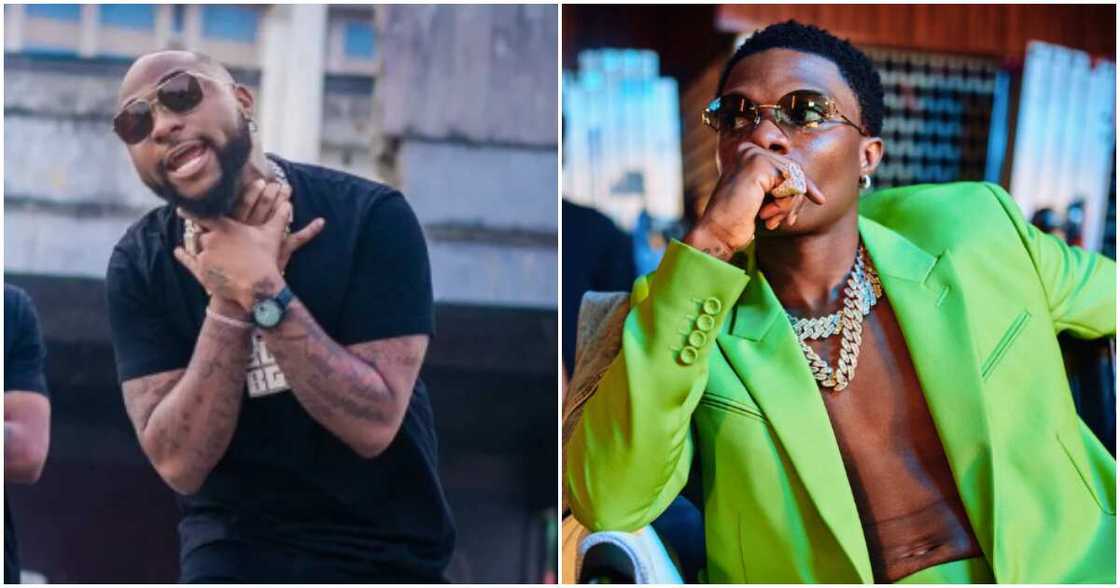 Photos of Davido and Wizkid Photos of Davido and Wizkid