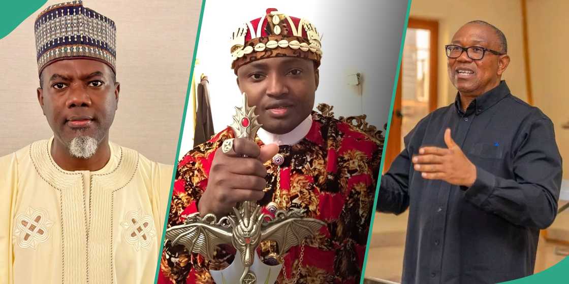 Reno accuses Peter Obi of refusing to react to Simon Ekpa's sentence Reno accuses Peter Obi of refusing to react to Simon Ekpa's sentence