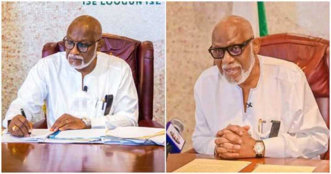 APC ta yi magana kan rashin lafiyar gwamna Akeredolu