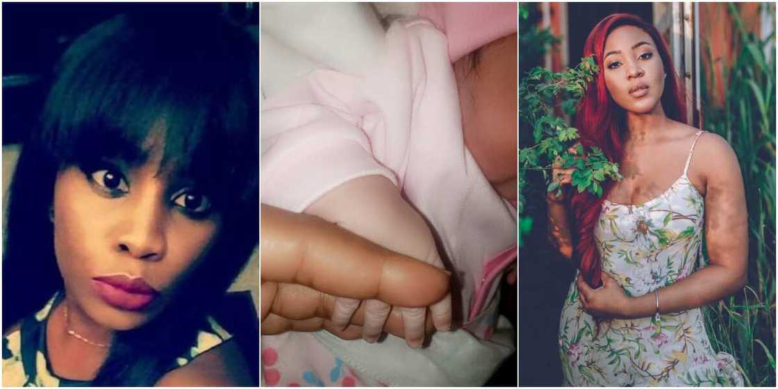 Erica Nlewedim: Former BBNaija housemate blesses baby named after her Erica Nlewedim: Former BBNaija housemate blesses baby named after her