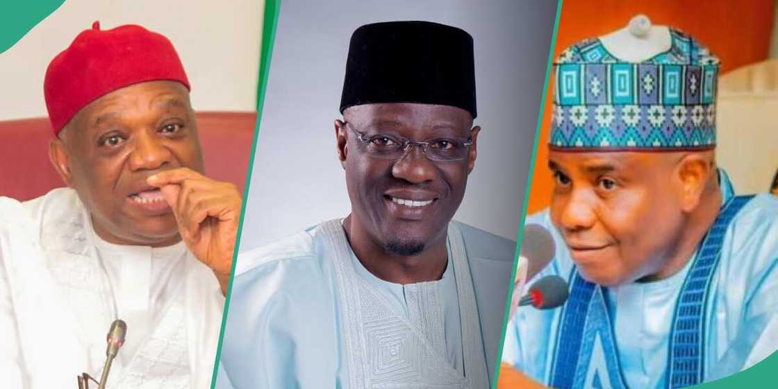 The full list of governors who have jumped from one party to another have been compiled and published. Former governor Abdulfatai Ahmed of Kwara defected two times when he was in office. The full list of governors who have jumped from one party to another have been compiled and published. Former governor Abdulfatai Ahmed of Kwara defected two times when he was in office.