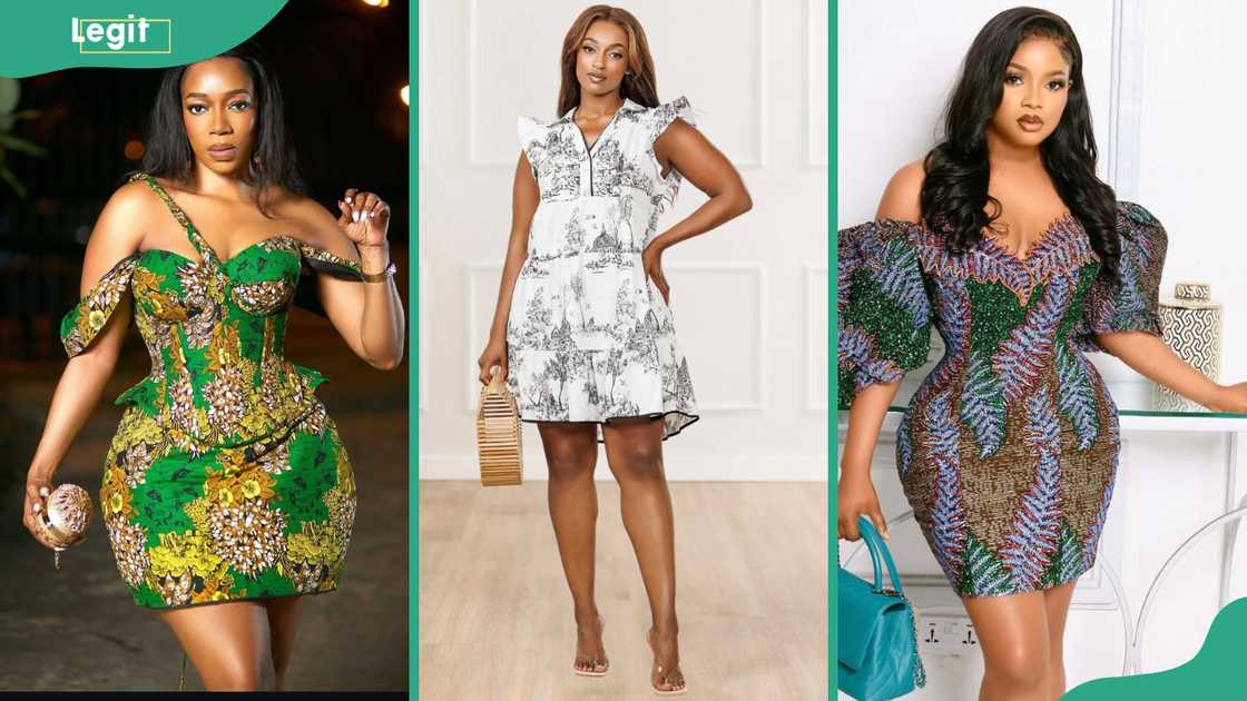 Latest short gown styles Latest short gown styles