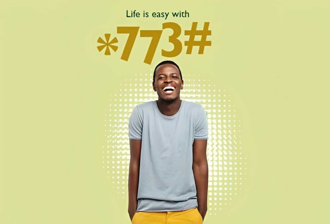 An advert promoting the code *773# for Jaiz Bank