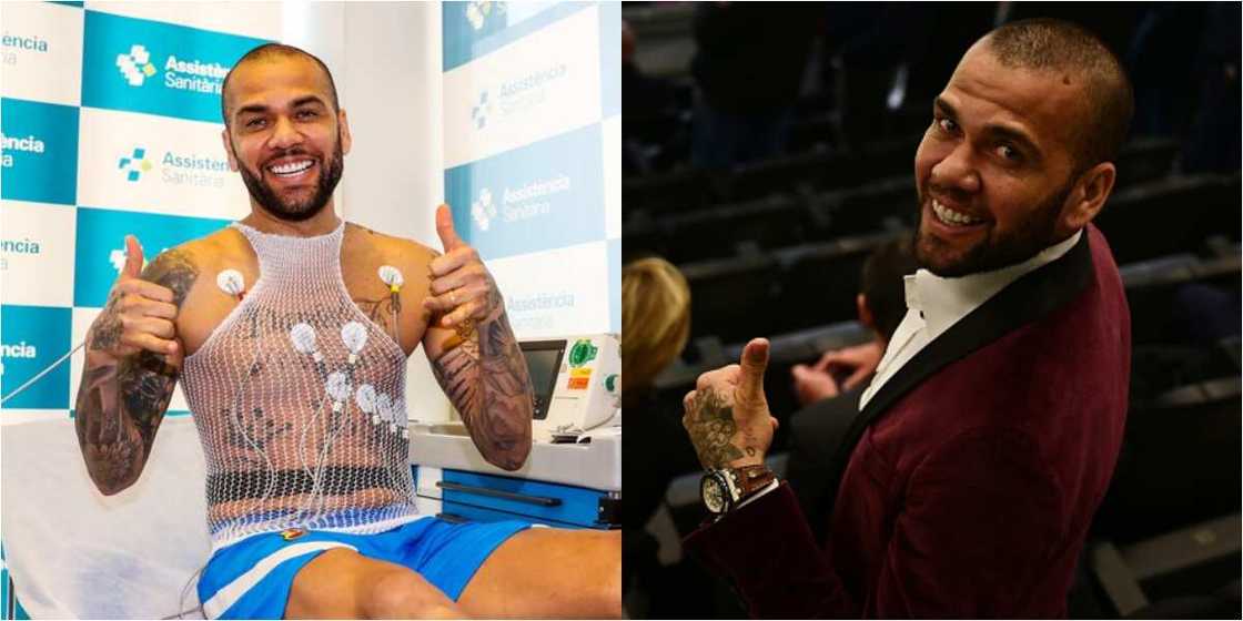 Dani Alves completes successful medical Dani Alves completes successful medical