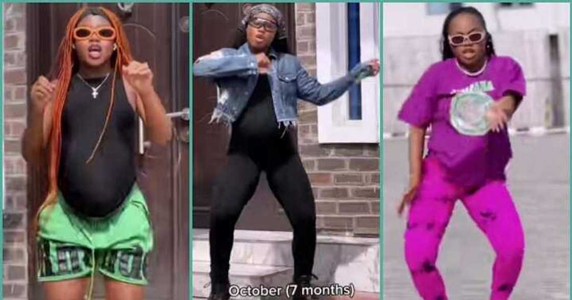 Mum who danced all through duration of pregnancy shows off child