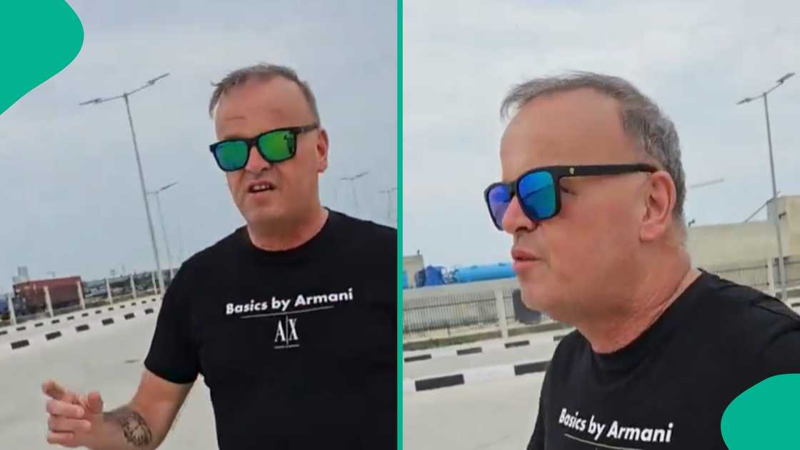 Oyinbo man shares his views about Nigeria. Oyinbo man shares his views about Nigeria.