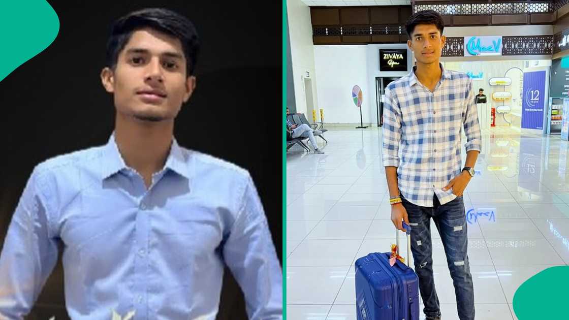 Young man who died in the Air India plane crash. Young man who died in the Air India plane crash.