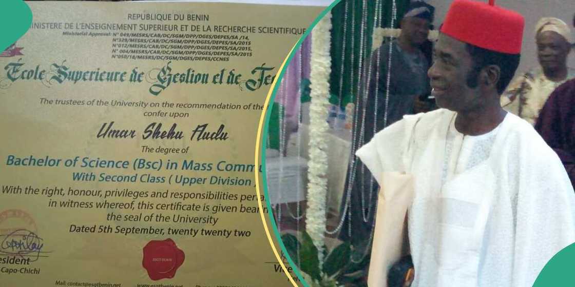 Tunde Adeniran ya yi magana kan digirin bogi Tunde Adeniran ya yi magana kan digirin bogi