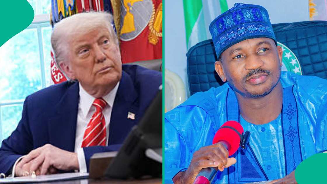 Shugaban Amurka da gwamnan jihar Sokoto